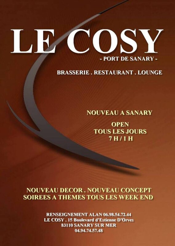 Le Cosy - Restaurant - Sanary sur Mer